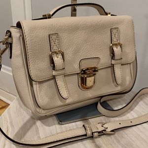 Kate Spade Cream Pebbled Leather Crossbody